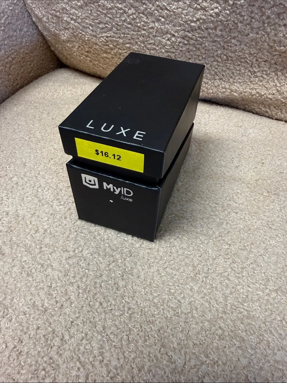 MyID Luxe Black Wristband-Medical ID